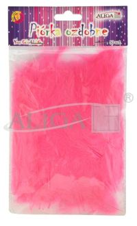 Feathers Pink (P-064) 10-12cm pack.50pcs.