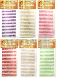 Rhinestones self-adhesive JET-7081 9 X 16,5 cm