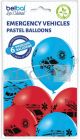 Balony BN06-768 - Pojazdy ratunkowe - op.6szt.