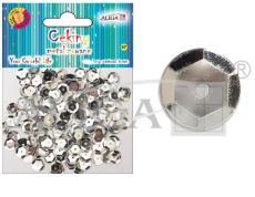 Metallised sequins MT-6587(48) Silvery 10g