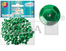 Metallised sequins MT-6589(50) Green 10g