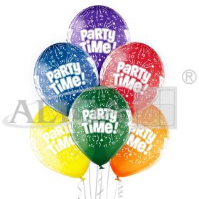 Balony BN06-320 - Party Time - op. 6 szt. PROM