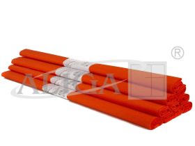 Crinkled сrepe paper KR-15 Orange