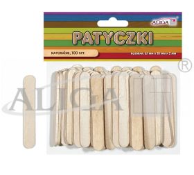 Patyczki PK-0067 bezbarwne op.100szt. 65x10x2mm