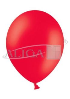 Balloons 12P-101 12"past.Red pack.100pcs.