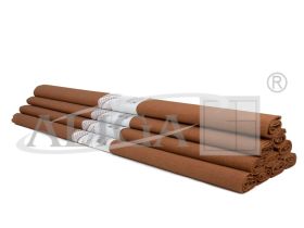 Crinkled сrepe paper KR-44 Light Brown