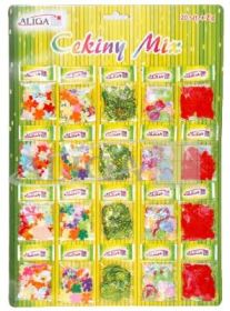 Cekiny pastel WMT-102(27)-mix,plansza PROM