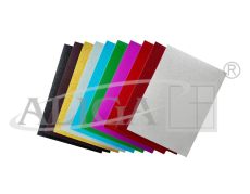 Foamiran KPB-0243 glitter. Sheet A4, pack.10 col./10 pcs.