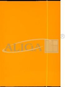 Glossy folder Yellow