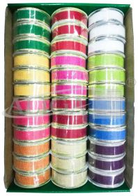 Decorative jute ribbon WSJ-25 ,displ.