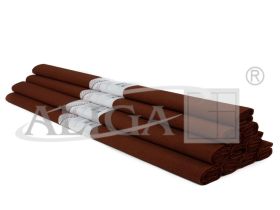 Crinkled сrepe paper KR-43 Brown