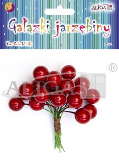 Gałązki jarzębiny DPG-0006 dł.6cm op.22szt