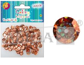 Holographic sequins MT-0212(88)Brown 10g