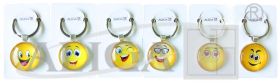 Key chain CB-0235 onesided, emoticons Display packaging