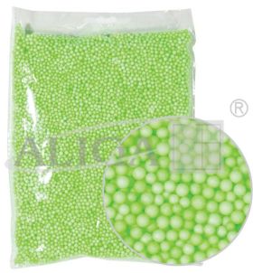 Styrofoam balls KSK-6-1270 2mm,10g Green