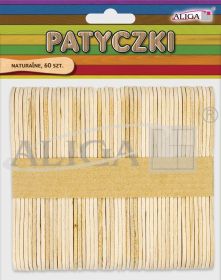 Patyczki PK-3366 bezbarwne 170x 9,4-11x 2mm op.60szt. 