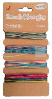 Decorative twine RT-3220 Multicolour PROM.