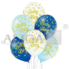 Balony BN06-216 - Dla chłopca - op. 6 szt. PROM