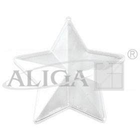 Acrylic star AG-10 Pack. 5pcs.