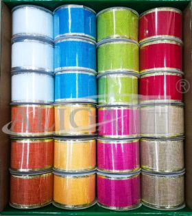 Decorative jute ribbon WSJ-50, displ.