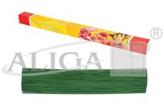Druty florystyczne DA-1657 zielone, rozm. 1mm x ok.40cm, pud.1kg (ok. 430szt.)