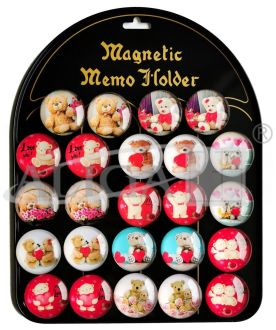 Magnesy misie MG-7639 24szt.