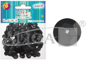 Cekiny metal.MT-0211(87)czarne 10g.