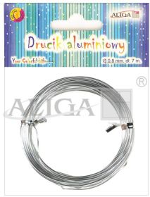 Aluminum wire DA-0807,0,8 mm/7 m.