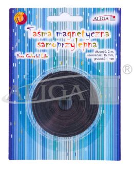 Taśma MAG-3441 magnetyczna samoprzylepna 1mm x 15mm x 2m