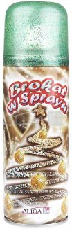 Brokat w sprayu 250ml zielony