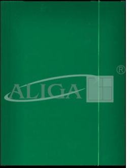 Glossy folder Green