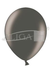 Balloons 12M-090 12"metal.Black pack.100pcs.