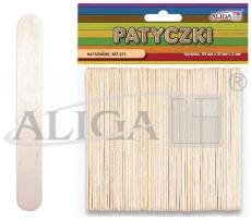 Sticks PK-3243 colorless pack.60pcs. 114x10x2mm