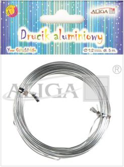 Aluminum wire DA-1205, 1,25 mm./5 m.