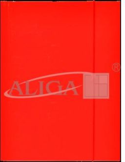 Glossy folder Red